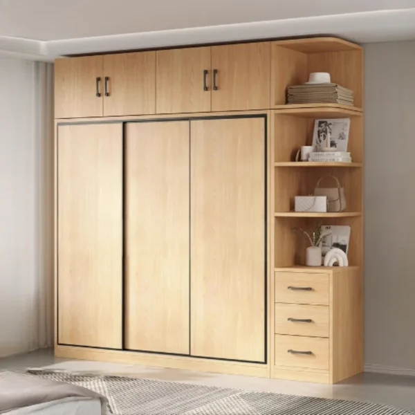 Organizer Shelve Wardrobes Multilayer Doors Open Closets Living Room Wardrobe Shelf Drawers Armario Para Dormitorio Furniture