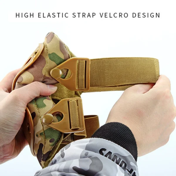 Tactical Knee Pad Elbow Airsoft Knee Elbow Protective Pads Combat Paintball Skate Outdoor Sports Safety Guard Gear - Image 3