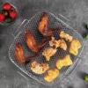 20.5cm Air Fryer Rack Reusable Stainless Steel Universal Baking Tray Roasting Barbecue Heating Baking Pan Kitchenware - Image 4