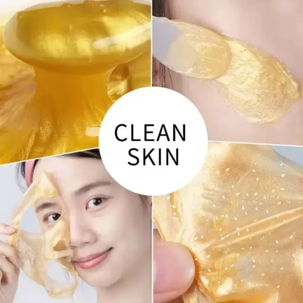 120g Gold Face Cream Collagen Anti Wrinkle Cream Whitening Mask Sleeping Hydrated Radiant Skin Firming Nourishing Face Care - Image 4