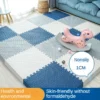 16pcs Non-Toxic Baby Play Mat, Interlocking Soft Foam Floor Mats for Kids' Play Area and Baby Floor Exercise Non-Slip Design