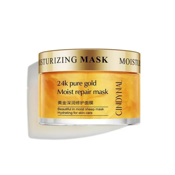 120g Gold Face Cream Collagen Anti Wrinkle Cream Whitening Mask Sleeping Hydrated Radiant Skin Firming Nourishing Face Care - Image 6