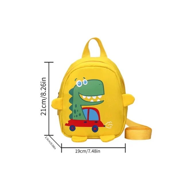 1 PCS Kids Cartoon Mini Dinosaur Backpack Anti Lost Bag Kindergarten School Bag Backpack - Image 6