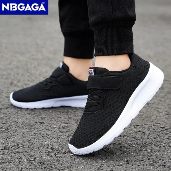 Sport Kids Breathable Sneakers Boys Sport Running Shoes Comfortable Children Girls Leisure Trainers School Mesh Walking Footwear - Image 3